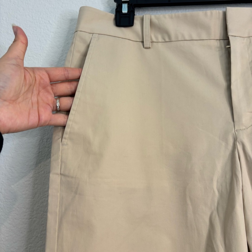 Ralph Lauren Women’s Chino Bermuda Shorts Khaki Tan Size 12 - Picture 4 of 9